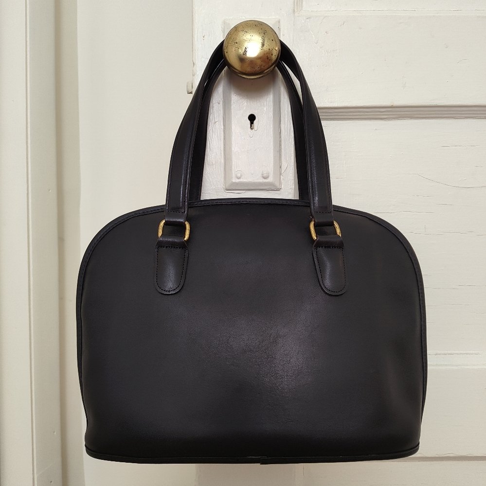Vintage Coach Pelham Black Handbag - Picture 9 of 9